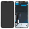 LCD displej (ekran) - Iphone XR + touchscreen crni LTPS-TFT LCD TDDI-Incell (JK).