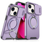 Zastitna maska (futrola) CamShield Ring stand - iPhone 14 ljubicasta.