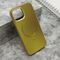 Zastitna maska (futrola) COLOR METAL MagSafe - iPhone 12/12 Pro (6.1) zlatna (MS).