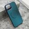 Zastitna maska (futrola) COLOR METAL MagSafe - iPhone 14 (6.1) zelena (MS).