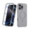 Zastitna maska (futrola) 360 COLOR MagSafe - iPhone 16 Pro (6.3) siva (GKK case) (MS).