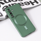 Zastitna maska (futrola) Magsafe Chrome - Samsung S931 Galaxy S25 zelena.