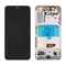 LCD displej (ekran) - Samsung S901B/Galaxy S22 5G + touchscreen + okvir Violet Service Pack ORG/GH82-27520F.