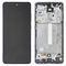 LCD displej (ekran) - Samsung A525/Galaxy A52 2021 + touchscreen + okvir Violet Service Pack ORG/GH82-25524C.