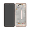 LCD displej (ekran) - Samsung A536/Galaxy A53 5G + touchscreen + okvir Awesome Peach/Gold Service Pack ORG/GH82-28024D.