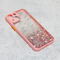 Zastitna maska (futrola) okvir Glitter - iPhone 13 Mini roze.
