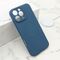 Zastitna maska (futrola) VELVET TOUCH MagSafe - iPhone 16 Pro Max (6.9) plava (MS).