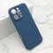 Zastitna maska (futrola) VELVET TOUCH MagSafe - iPhone 16 Pro (6.3) plava (MS).