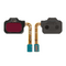 Flet kabal (kabl) - Samsung G950 Galaxy S8/G955 Galaxy S8 Plus sa senzorom otiska prsta Burgundy red.