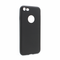 Zastitna silikonska maska (futrola) Skin - iPhone 7 mat crna (sa otvorom logo).