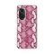 Zastitna silikonska maska (futrola) PRINT - Huawei Nova 9 SE/Honor 50 SE Pink Snake.
