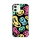 Zastitna silikonska maska (futrola) PRINT - iPhone 12 6.1 crni Color Smiles.