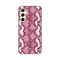 Zastitna silikonska maska (futrola) PRINT - Samsung A546B Galaxy A54 5G Pink Snake.