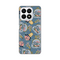 Zastitna silikonska maska (futrola) PRINT - Huawei Honor X8a Retro Blue.