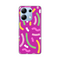 Zastitna silikonska maska (futrola) PRINT - Xiaomi Redmi Note 13 4G (EU) Happy Lines pink.