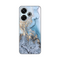 Zastitna silikonska maska (futrola) PRINT - Xiaomi Redmi 13 Blue Gold Marble.