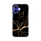 Zastitna silikonska maska (futrola) PRINT - iPhone 16 6.1 All crni.
