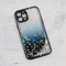 Zastitna maska (futrola) okvir Glitter - iPhone 12 Pro 6.1 crna.