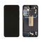 LCD displej (ekran) - Samsung S911/Galaxy S23 + touchscreen + okvir Phantom crni Service Pack ORG/GH82-30481A.