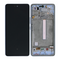 LCD displej (ekran) - Samsung A536/Galaxy A53 5G + touchscreen + okvir Awesome Blue Service Pack ORG/GH82-28024C.