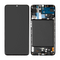 LCD displej (ekran) - Samsung A705/Galaxy A70 2019 + touchscreen + okvir crni OLED.