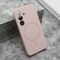 Zastitna maska (futrola) FLEX MagSafe - Samsung S931 Galaxy S25 5G roze (MS).