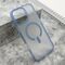 Zastitna maska (futrola) BLURRY MagSafe - iPhone 16 Pro Max (6.9) plava (MS).
