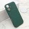 Zastitna maska (futrola) VELVET TOUCH MagSafe - iPhone 16 (6.1) tamno zelena (MS).