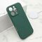 Zastitna maska (futrola) VELVET TOUCH MagSafe - iPhone 16 Pro (6.3) tamno zelena (MS).