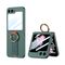 Zastitna maska (futrola) STRAP RING CASE - Samsung F741B Galaxy Z Flip 6 5G tamno zelena (GKK case) (MS).