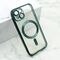Zastitna maska (futrola) CAMERA PROTECT MagSafe - iPhone 15 zelena (MS).