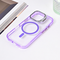 Zastitna maska (futrola) Magsafe Transparent - iPhone 16 Pro ljubicasta.