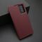 Zastitna maska (futrola) na preklop (bi fold) Smart Window - Samsung Galaxy S23 Ultra 5G bordo (MS).