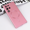 Zastitna maska (futrola) Magsafe Chrome - Samsung S928B Galaxy S24 Ultra roze.