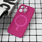 Zastitna maska (futrola) Magsafe Pure color - iPhone 16 Pro tamno pink.