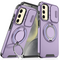 Zastitna maska (futrola) CamShield Ring stand - Samsung S921B Galaxy S24 ljubicasta.