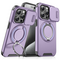 Zastitna maska (futrola) CamShield Ring stand - iPhone 15 Pro 6.1 ljubicasta.
