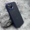 Zastitna maska (futrola) CARBON MagSafe - iPhone 14 (6.1) plava (small camera) (MS).