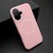Zastitna maska (futrola) PASTEL COLOR MagSafe - iphone 16 (6.1) roze (MS).
