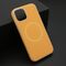 Zastitna maska (futrola) PASTEL COLOR MagSafe - iPhone 13 (6.1) narandsta (MS).