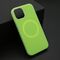 Zastitna maska (futrola) PASTEL COLOR MagSafe - iPhone 14 (6.1) zelena (MS).